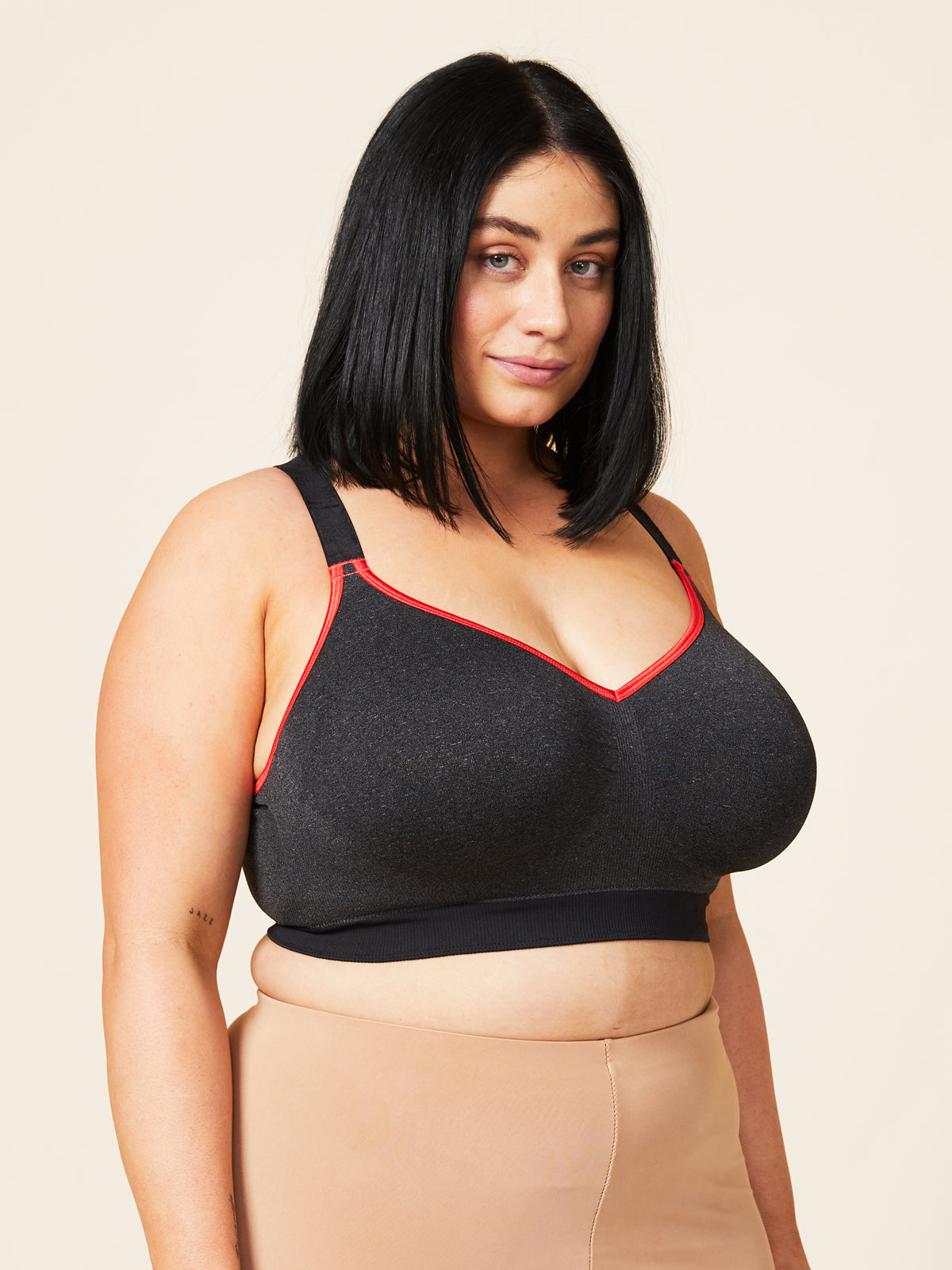 GATXVG Plus Size Bras for Big Busted Women No Underwire Front